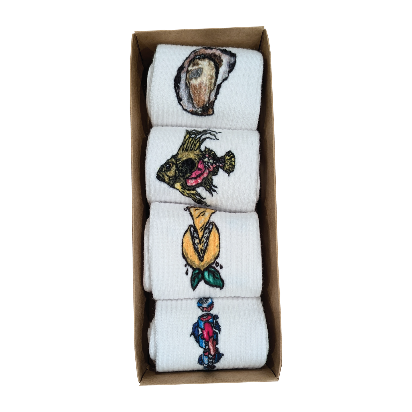 Saint Peter X Fish Butchery Socks