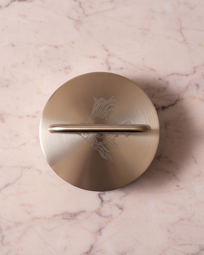 Josh Niland's Stainless Steel Fish Weight/Press | ROSE GOLD | Pre-Order for April 2026