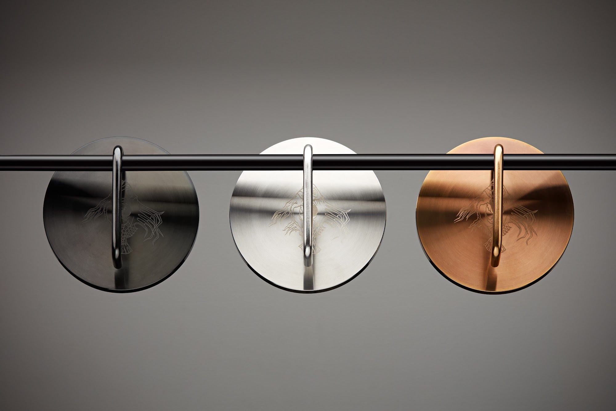 Pinterest pin: All Fish Weight colourways hanging together