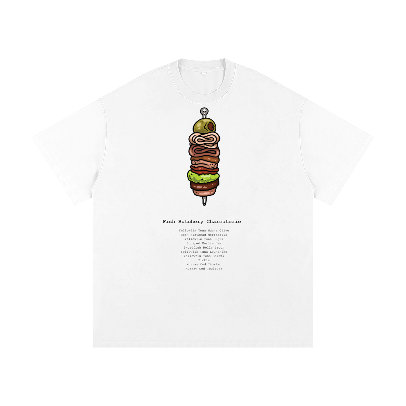 Fish Butchery Charcuterie T-Shirt