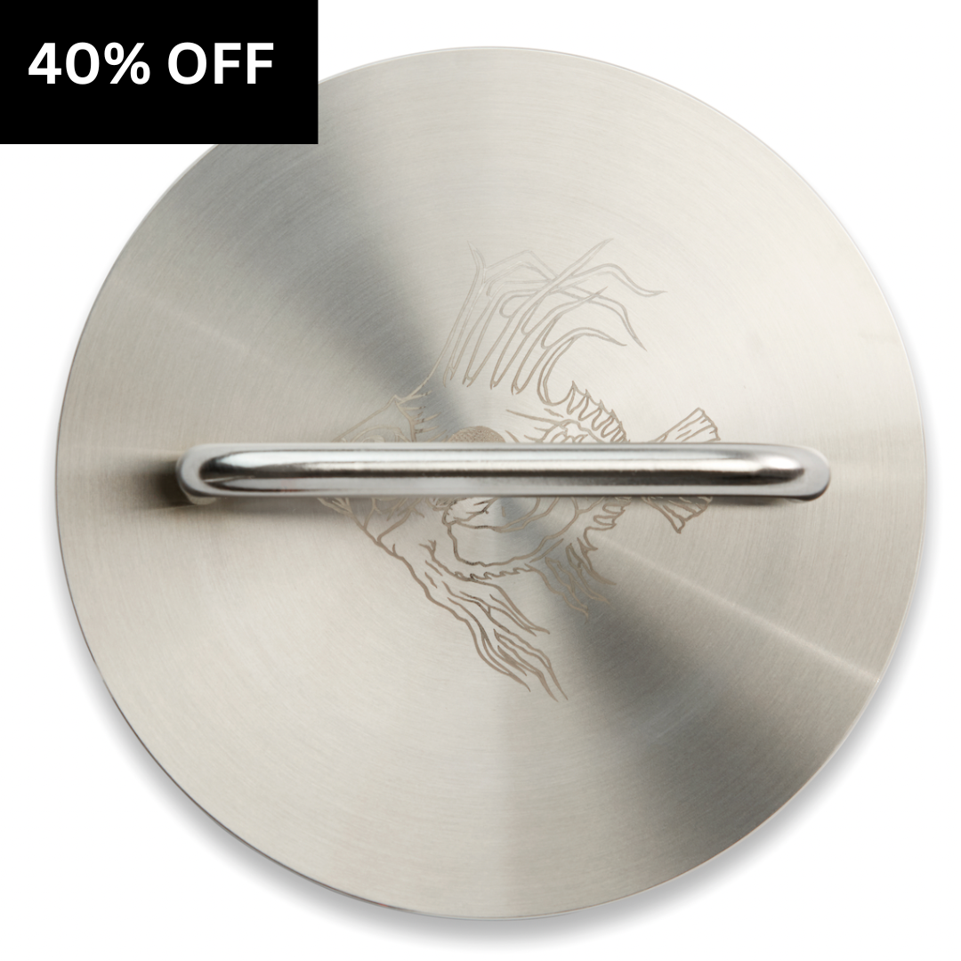 Josh Niland's Stainless Steel Fish Weight/Press | Pre-order for Jan 2026