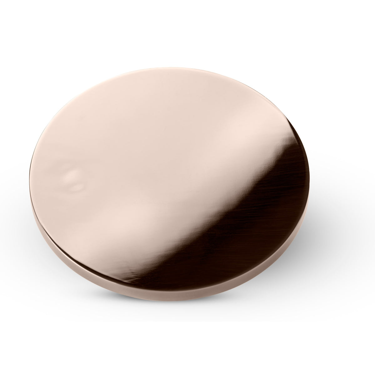 Underside of the Bronze Fish Weight, mirror-polished base