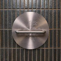 Bronze Fish Weight in a home kitchen
