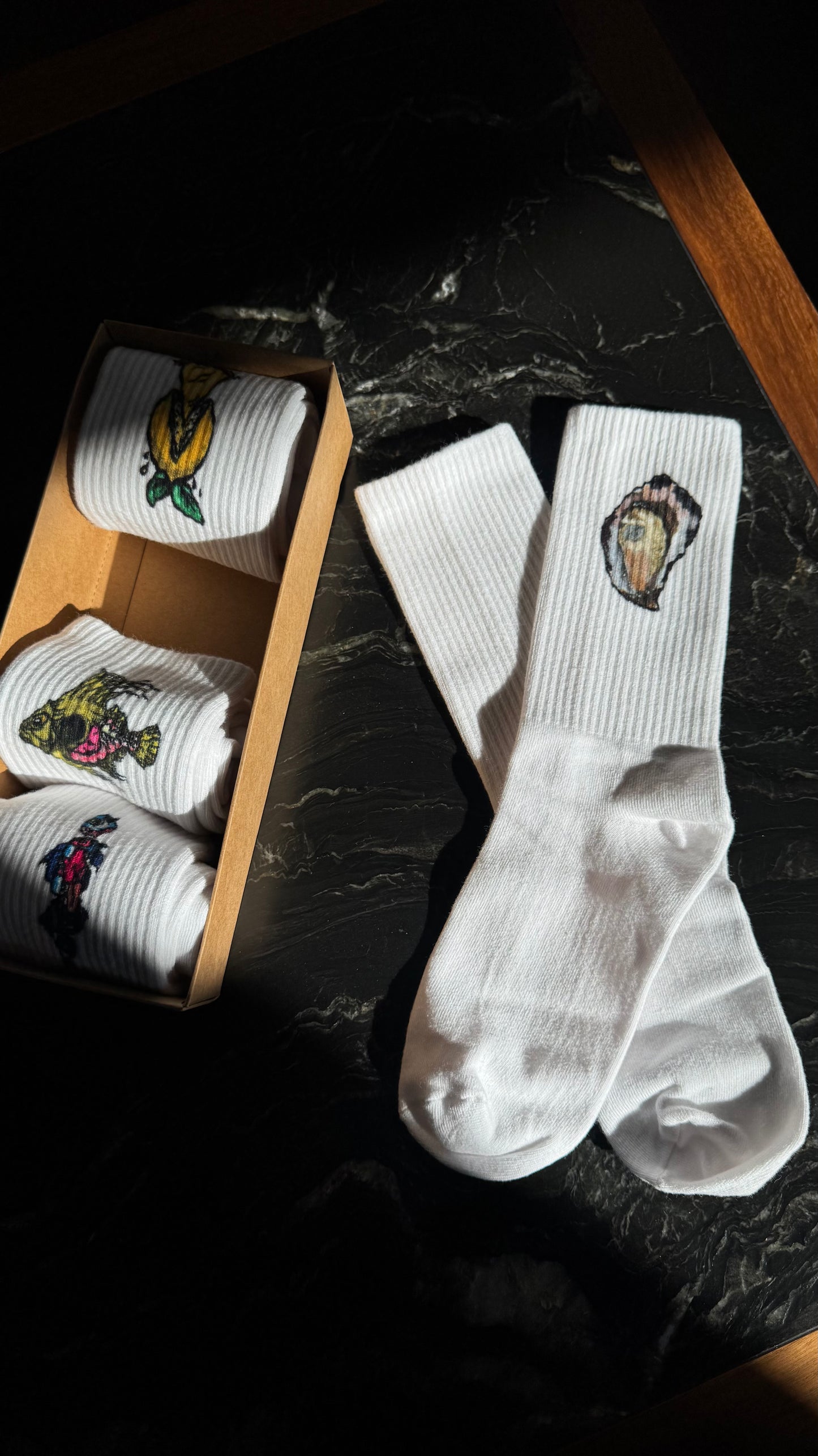Saint Peter X Fish Butchery Socks
