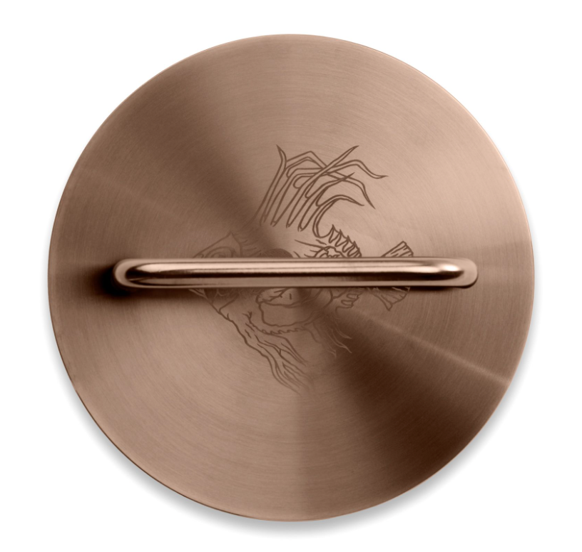 Rose Gold Fish Weight with Custom Engraving